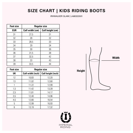 Bottes d'équitation Enfant Walker Glam