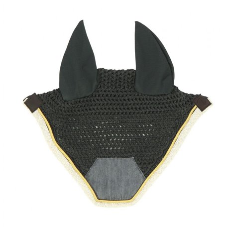 Bonnet chasse-mouches EQUITHÈME "Denim"