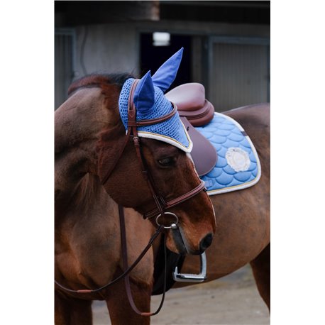 EQUITHÈME „Denim“ Fliegenohrehauben