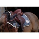 Bonnet chasse-mouches EQUITHÈME "Denim"