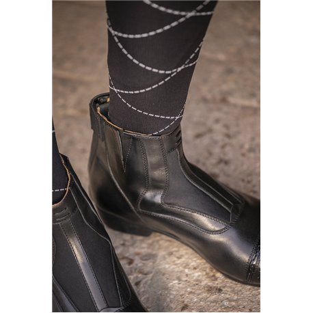 BOOTS P?n.CELESTE CUIR NOIR 3