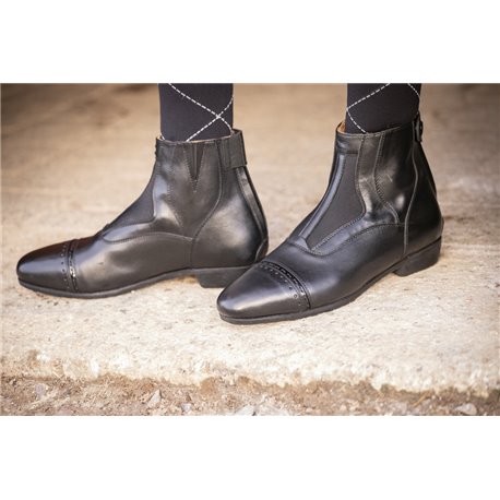 BOOTS P?n.CELESTE CUIR NOIR 3