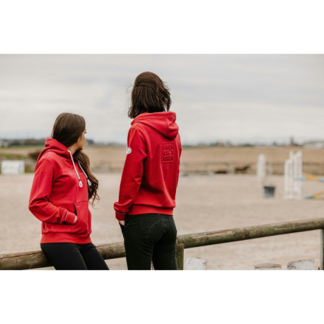 EQUITHÈME "Courtney" Kapuzenjacke mit Reißverschluss