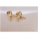 BOUCLES D'OREILLES CR?OLES PENELOPE "L?ONIE"