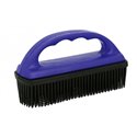 Brosse en caoutchouc pour tapis