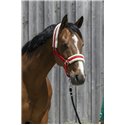 RIDING WORLD Halfter aus synthetischem Schaffell