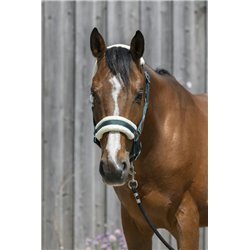 RIDING WORLD Halfter aus synthetischem Schaffell 2