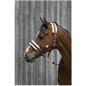 RIDING WORLD Halfter aus synthetischem Schaffell