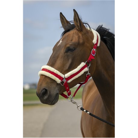 EQUITHÈME „Nylon Mouton" Halfter