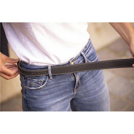 Ceinture PENELOPE "signature" cuir perfor?
