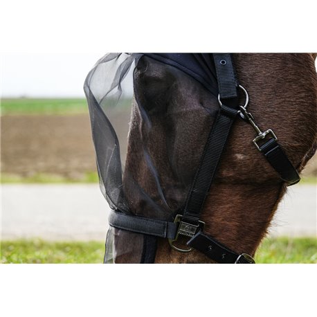EQUITHÈME Halfter + Antifliegenmaske schutz vor UV-Strahlen