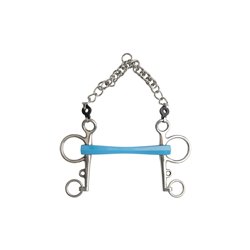 METALAB "Flexi" Pelhamgebiss, gerade, lange Seiten 2