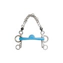 METALAB „Flexi" Pelhamgebiss, halbmond, kurze Seiten