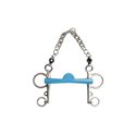 METALAB „Flexi" Pelhamgebiss, halbmond, lange Schenkel