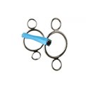 Verstellbares Gebiss METALAB „Flexi" 3-Ring