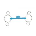 Verstellbares Gebiss METALAB „Flexi" 3-Ring, halbmond