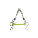 METALAB ?Flexi Soft" Pelhamgebiss, gerade, kurze Seiten