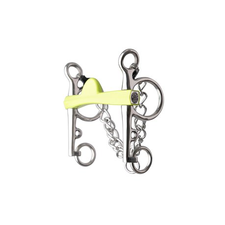 METALAB ?Flexi Soft" Pelhamgebiss, halbmond, lange Schenkel