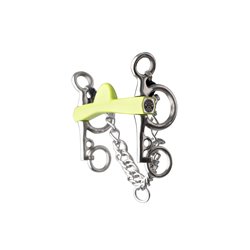 METALAB ?Flexi Soft" Pelhamgebiss, halbmond, kurze Seiten 2