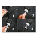 Safe-Gum, Lot De 6 ?lastiques Pour Fermetures En T