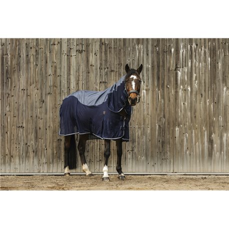EQUITHEME Hemd mit gemischten Stoffen