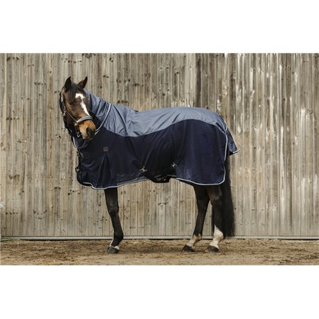 EQUITHEME Hemd mit gemischten Stoffen