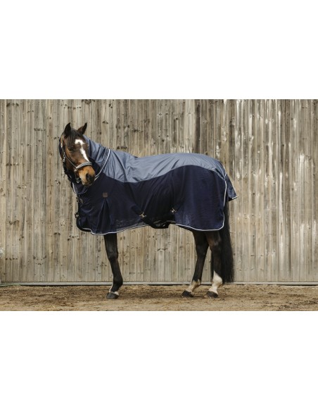 EQUITHEME Hemd mit gemischten Stoffen
