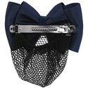 EQUITHEME Haarnetz-Haarspange mit Strass