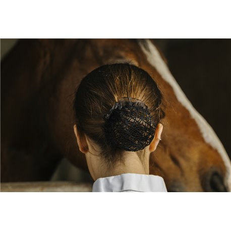 EQUITHEME Haarnetz Floral