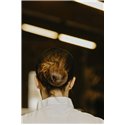 EQUITHEME Haarnetz-Haarspange aus Netzmaterial