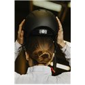 EQUITHEME Haarnetz-Haarspange aus Netzmaterial