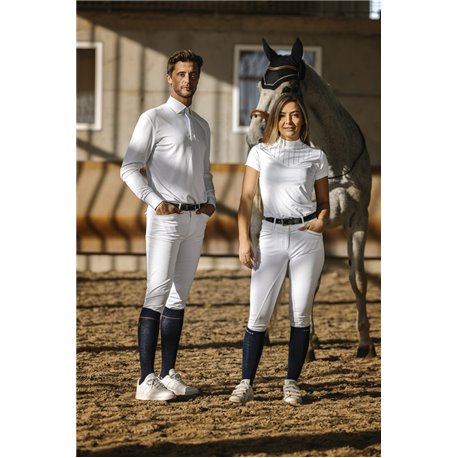Polo EQUITHÈME "Funza", Manches courtes