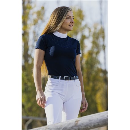 Polo EQUITHÈME "Funza", Manches courtes