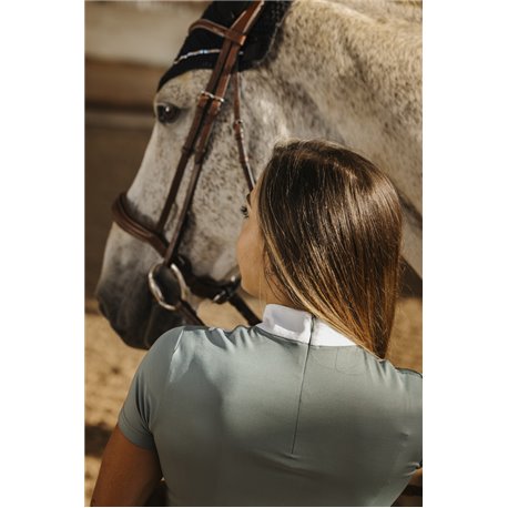 EQUITHÈME 'Funza' Polo mit kurzen Ärmeln
