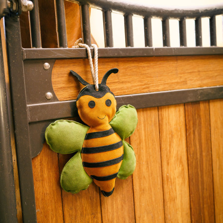 Stable buddy Bee happy
