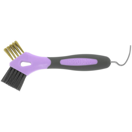 HIPPOTONIC 3-in-1 Metallhufkratzer Bürste
