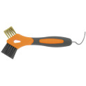 HIPPOTONIC 3-in-1 Metallhufkratzer Bürste