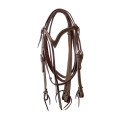 Bridon western en forme de V en panier/fleurs taille unique