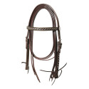 BRIDE WESTERN LAKOTA EN FIL D'ARGENT AVEC RÊNES