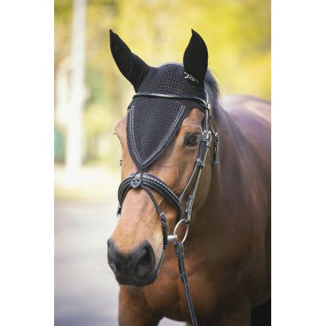 Bonnet pour chevaux long PENELOPE "Strass"