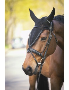 Bonnet pour chevaux long PENELOPE "Strass" 2