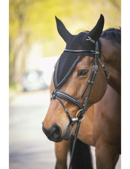 Bonnet pour chevaux long PENELOPE "Strass"