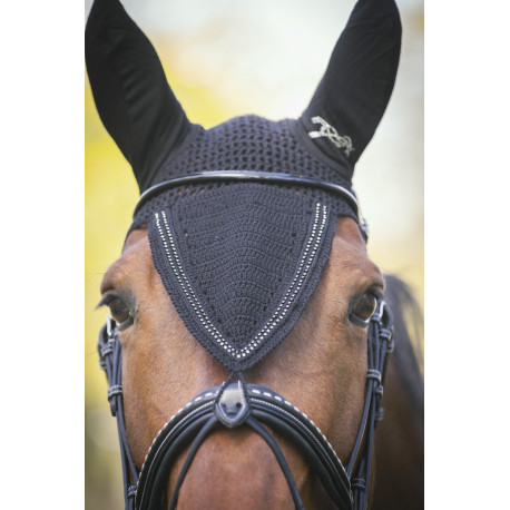 Bonnet pour chevaux long PENELOPE "Strass"