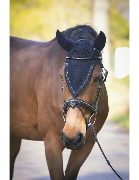 Bonnet pour chevaux long PENELOPE "Strass"