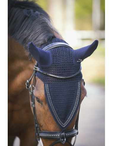 Bonnet pour chevaux long PENELOPE "Strass"