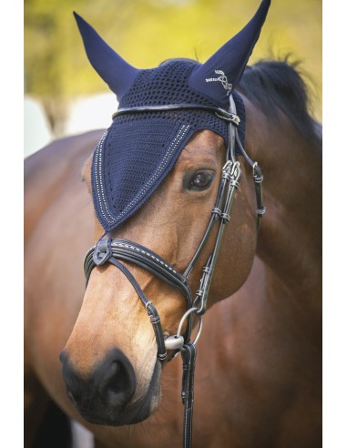 Bonnet pour chevaux long PENELOPE "Strass"