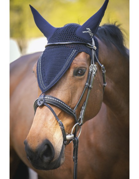 Bonnet pour chevaux long PENELOPE "Strass"
