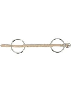 FEELING Ledergebiss mit Kinnkette 2