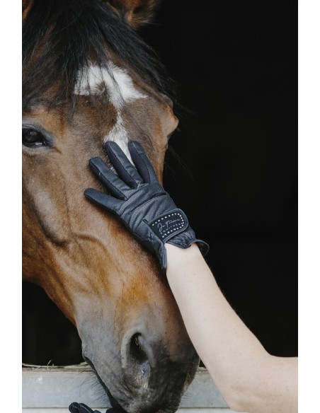 Je t'aime EQUITHÈME - Strass - Reithandschuhe