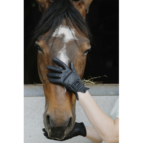 Je t'aime EQUITHÈME - Strass - Reithandschuhe